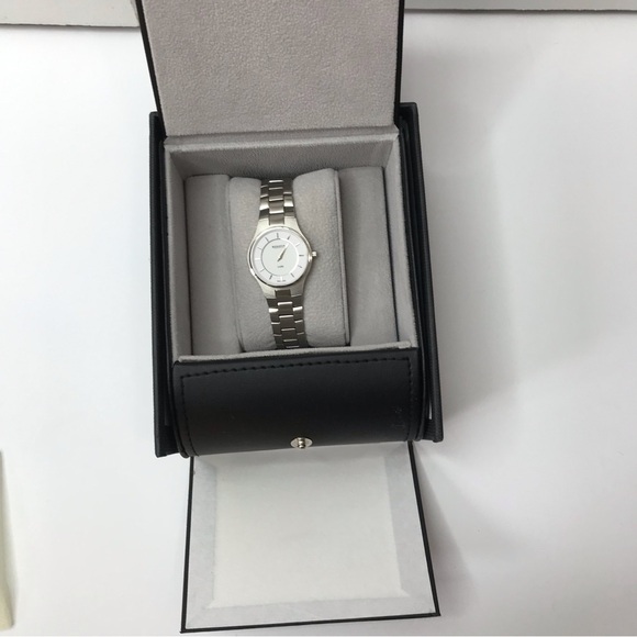 New BOGAVIA Silver Stainless Steel Sapphire Crystal Watch main image 4